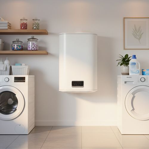 CHAUFFE-EAU 74L Pour 2 à 3 personnes - Blanc