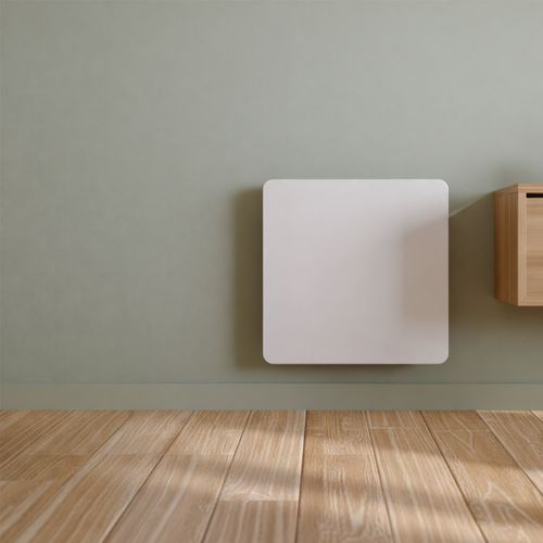 Radiateur Électrique LCD Céramique Blanc 1000W JARPA - Wifi Connecté