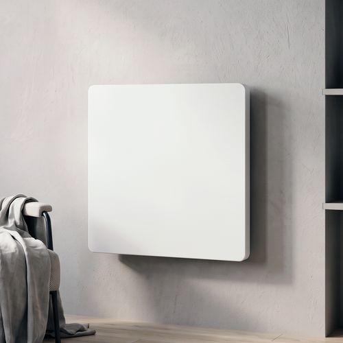 Radiateur à inertie Wi-Fi LUPO Blanc 1000W – Double cœur de chauffe fonte + film – Econergy