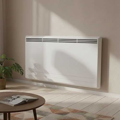 Radiateur Électrique LCD Céramique + Film Blanc 2000W MOALA