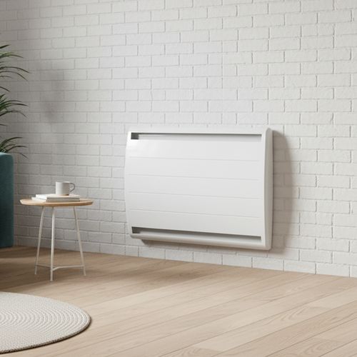 Radiateur Électrique LCD Fonte + Film Blanc 1500W CISCO