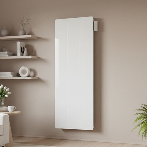 Radiateur Électrique Vertical LCD Céramique + Film Blanc 2000W YOX VERTICAL