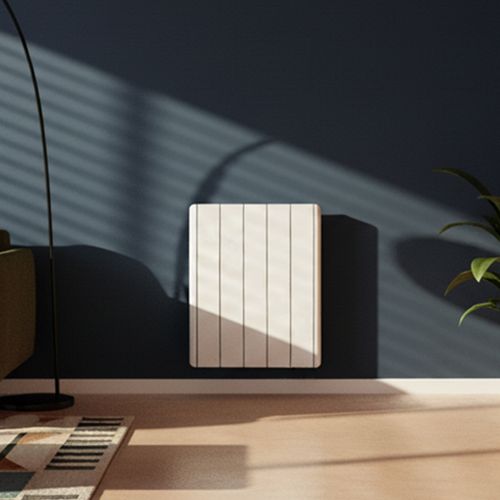 Radiateur Électrique LCD Fonte Blanc 1000W JEYO