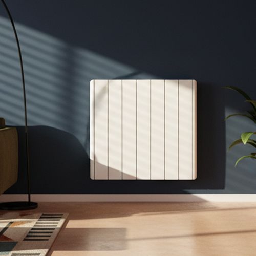 Radiateur Électrique LCD Fonte Blanc 1500W JEYO