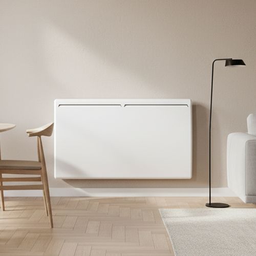 Radiateur Électrique LCD Fonte Blanc 1500W UNO