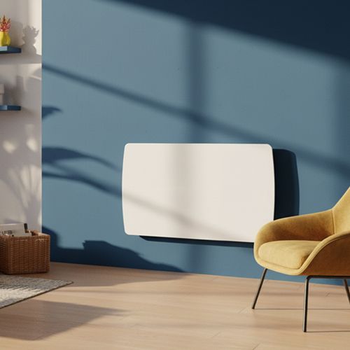 Radiateur Électrique LCD Fonte Blanc 1500W JARPA