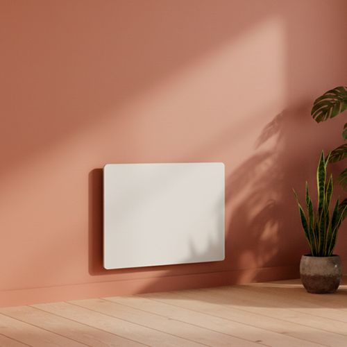Radiateur Électrique LCD Céramique Blanc 1500W Klaas - Wifi Connecté
