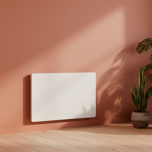 Radiateur Électrique LCD Céramique Blanc 2000W Klaas - Wifi Connecté