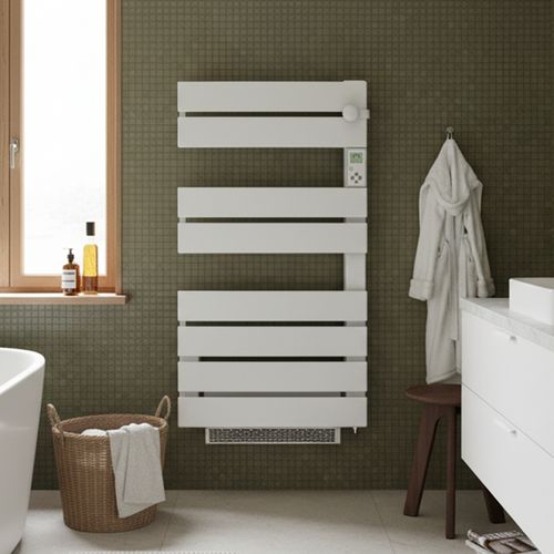 Sèche-serviettes avec Soufflerie LCD Sans fluide Blanc 1600W VENUS