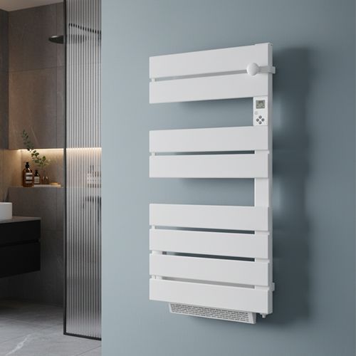 Sèche-serviettes avec Soufflerie LCD Sans fluide Blanc 1750W VENUS