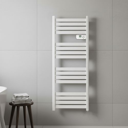 Sèche-serviettes LCD Sans fluide Blanc 700W ARROW