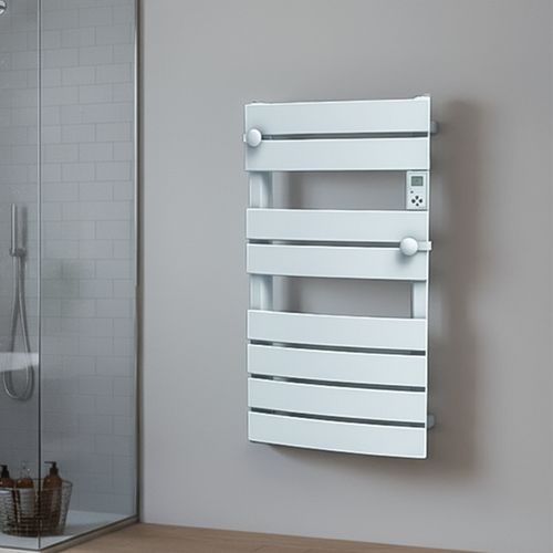 Sèche-serviettes LCD Sans fluide Blanc 750W DEMIS