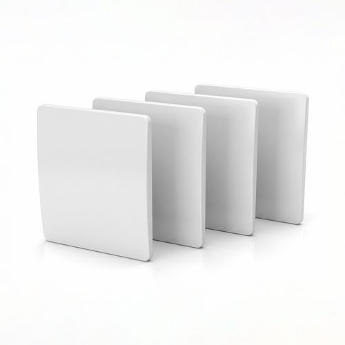Pack de 4 radiateurs électriques à inertie céramique Luxy 1500W Blanc