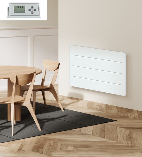 Radiateur Électrique LCD Céramique + Film Blanc 2000W YOX